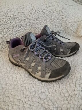 Columbia Women’s Gray Mesh Trail Sneakers